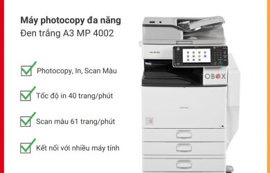 Dịch vụ cho thuê máy photocopy Ricoh uy tín tại Hà Nội